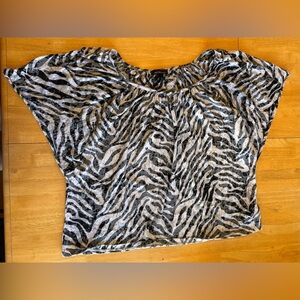 ALYX Zebra Print Women's Top